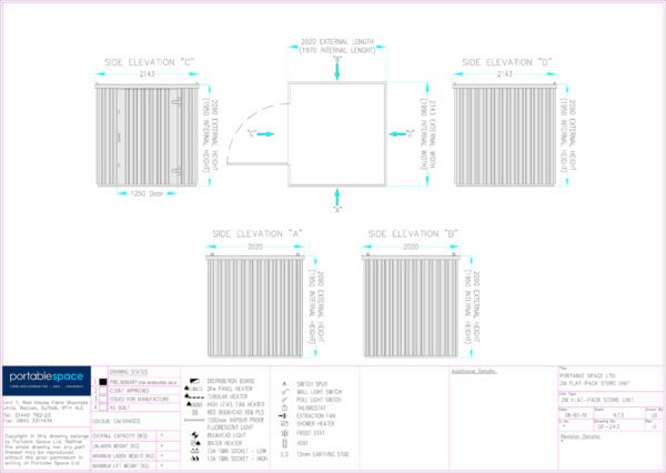 Flat Pack Metal Store (2m) - Image 7