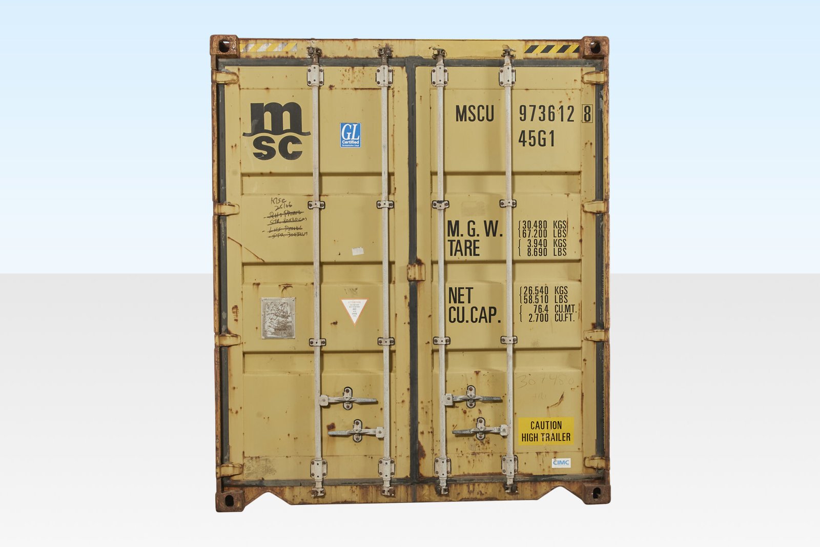 40ft x 8ft Used Shipping Container – High-Cube - Image 4