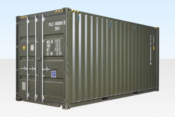 20ft High Cube Container – One Trip (9ft 6′ high)