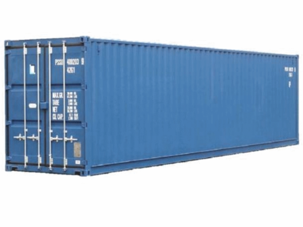 40ft x 8ft One Trip Tunnel Container (Double End Door) Blue - Image 2