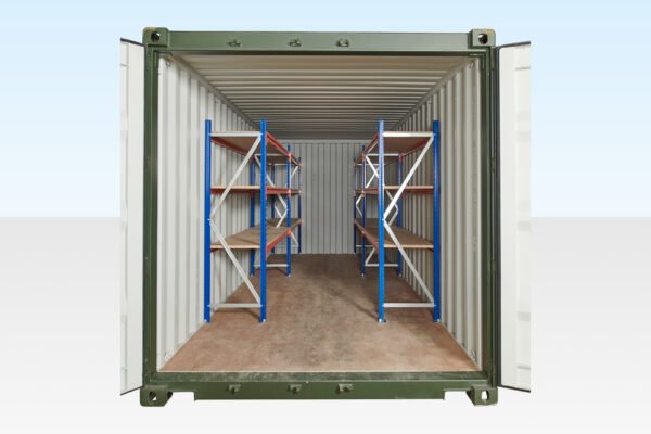 Container Racking – Adjustable, Heavy Duty Three Tier (2 Bays) - Image 2