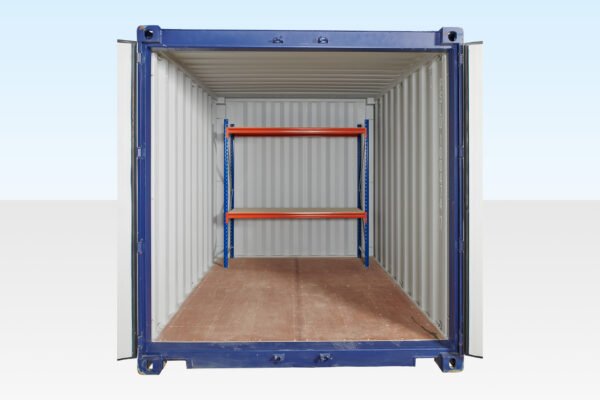 Adjustable Heavy Duty Two Tier Racking for Rear of Container