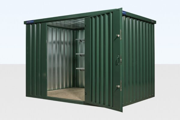 Side Door Flat Packed Store 3m x 2.1m - Image 6