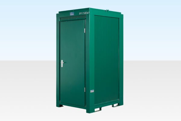 Single Mains Toilet 1.2m x 1.4m (RAL 6005) - Image 4