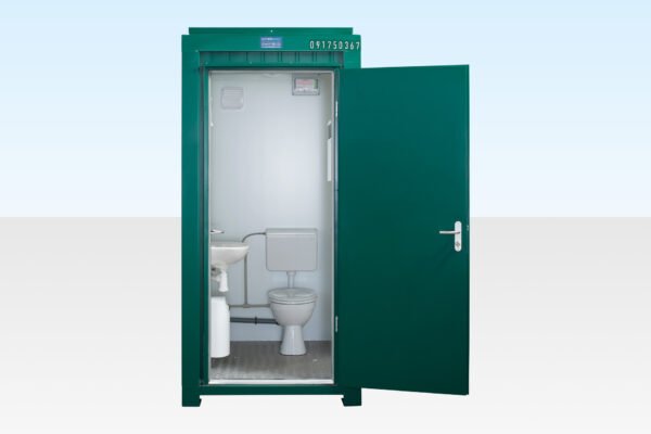 Single Mains Toilet 1.2m x 1.4m (RAL 6005)