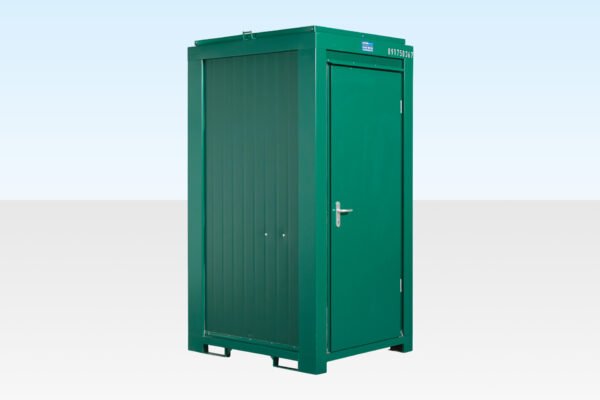 Single Mains Toilet 1.2m x 1.4m (RAL 6005) - Image 2