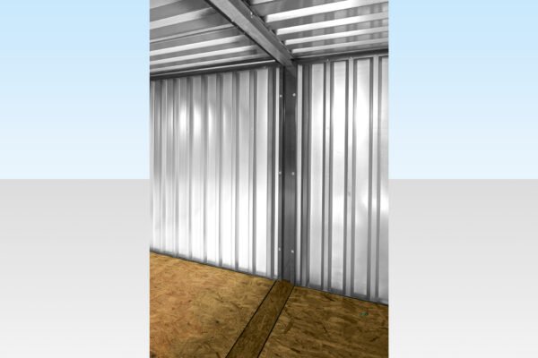 4m x 4.2m Side Linked Flat Pack Container Bundle (Galvanised) - Image 4