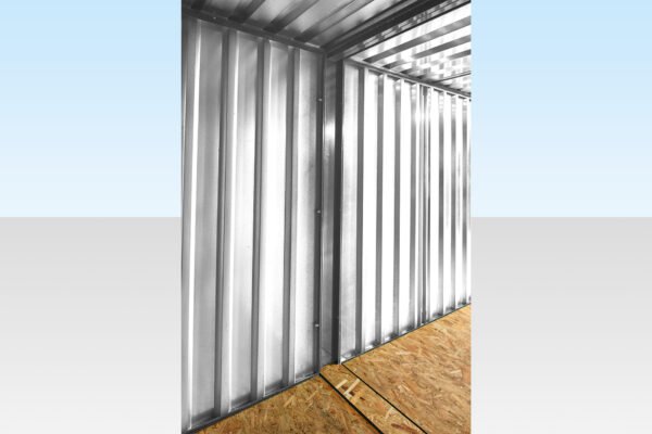 3m x 4.2m Side Linked Flat Pack Container Bundle (Galvanised) - Image 5