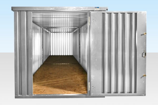 8m x 2.1m End Linked Flat Packed Container Bundle (Galvanised) - Image 5