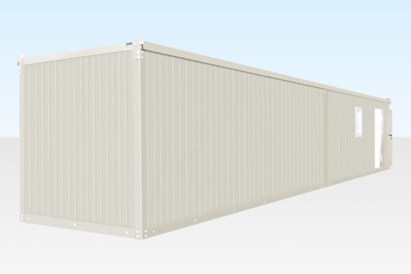 13m x 2.3m End Linked Flat Pack Office (RAL9002)