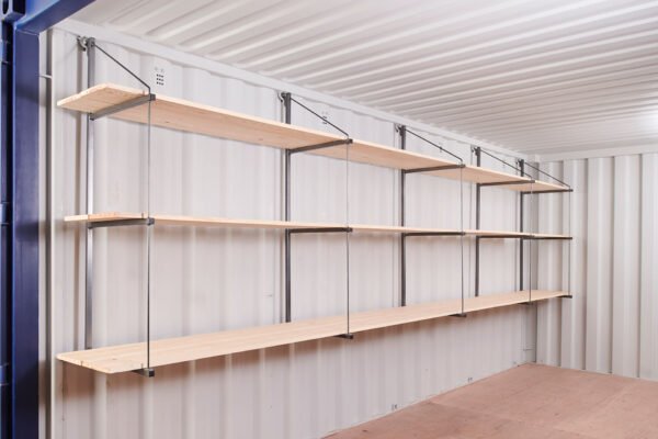 Container Shelving (Fastfit Brackets) Single Bay