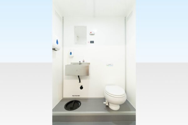 Hire Solar Space Double Toilet - Image 3