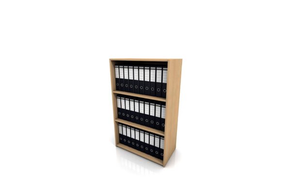 Wooden Bookcase (1200mm) for Site Office - Image 2