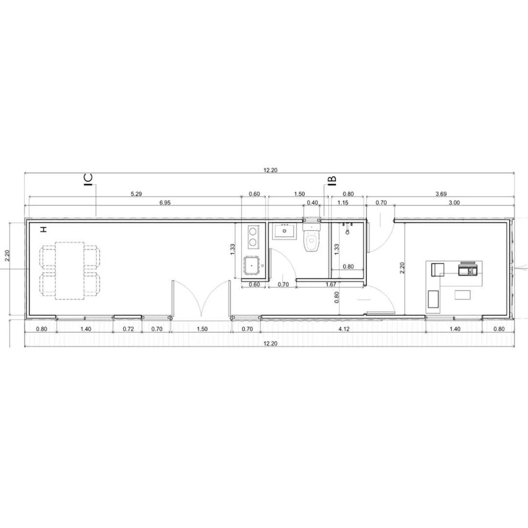 40-ft prefabricated container - Image 4